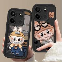 ราคา เคส Infinix Smart 7 /Tecno Spark Go 2023/Tecno Pop 7 /Tecno Pop 7 Pro /Infinix X6515 Pop Mart เคสโทรศัพท์ Cool การ์ตูน Labubu เลนส์ป้องกันซิลิโคนอ่อนนุ่มเคสโทรศัพท์ XS-JGS2 (28767142349)