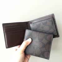 ราคา Coach กระเป๋าสตางค์ชาย ของแท้ พร้อมส่งจ้า (2417928797)