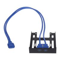 ราคา อะแดปเตอร์ 20 Pin 3.5 inch Floppy Bay Front Panel 2 Ports USB 3.0 (2430317200)
