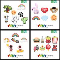 ราคา croc jibz jibbitz crocs อุปกรณ์ประดับหัวรองเท้า Crocs ลายการ์ตูน สำหรับรองเท้า Crocs (41261039311)