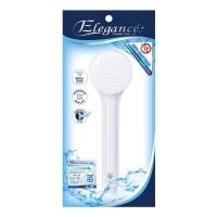 ราคา Elegance หัวฝักบัวอาบน้ำ Shiny สีขาว EG8837 ฝักบัวผลิตจากพลาสติก ABS มาตรฐานจากกรมอุตสาหกรรม (มอก.) (41705956777)