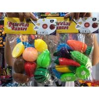 ราคา ของเล่นผลไม้ผ่าซีก/ผักสดผ่าซีก(ถุงPVC)มีให้เลือก2แบบพร้อมส่งจร้าา (40004595575)