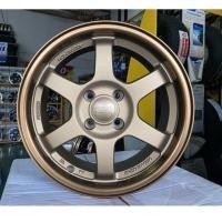 ราคา แม็ก Te37 สีน้ำตาล ขอบ 15 4/100 (4วง) (9681734488)