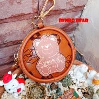 ราคา กระเป๋าใส่เหรียญ ใบกลมเล็ก 3.5นิ้ว BENBO BEAR กระเป๋าหนัง PU หนังออยสวยๆ น่ารัก (24111271960)