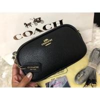 ราคา กระเป๋าสะพายข้าง Caoch สีดำ2ชิป 9" (14188526445)