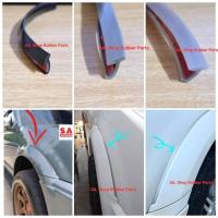 ราคา (ยาว 8 เมตร) ยางรองคิ้วล้อ แบบ J ขนาด 7 มิล ติดได้ 4 คิ้วล้อ ยางสเกิร์ต (40604976988)