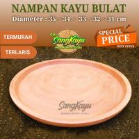 ราคา ถาดไม้ D-35 cm จานไม้ จานไม้ ถาดไม้ ถาดเสริฟ (40317192494)