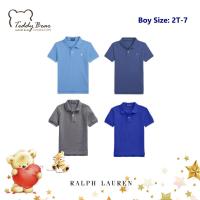 ราคา เสื้อโปโลเด็ก Ralph Lauren Polo Pony Cotton Mesh Polo ของแท้ (Boy size 2T-7) (21176569089)