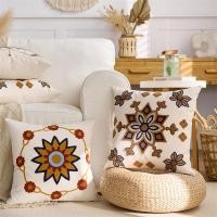 ราคา ปลอกหมอนสไตล์โบฮีเมียนสำหรับห้องนั่งเล่นและโซฟา ด้วยลายเรขาคณิตสีสดใส (41018035667)