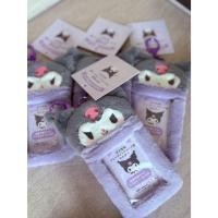 ราคา พร้อมส่ง! กระเป๋าใส่บัตรคล้องคอ ที่ห้อยมือถือ กระเป๋า ผ้าขนหนู คุโรมิ จาก Shop Sanrio แท้จากญี่ปุ่น (27929457123)