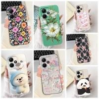 ราคา Redmi Note 12R กรณี 6.79 แมวน่ารัก Panda กระต่ายแฟชั่นดอกไม้ Love ฝาหลัง Redmi หมายเหตุ 12R เคสโทรศัพท์ความงาม (26768459205)