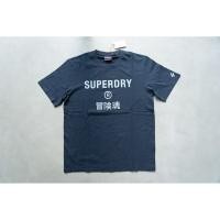 ราคา [SALE] Superdry Code Core Sport Tee - Navy เสื้อยืด Superdry ของแท้ 100% (18268112462)