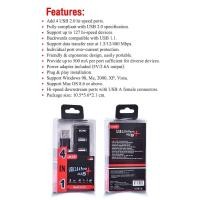ราคา OKER H342 USB HUB 2.0 4 Port เชื่อมต่อกับคอมพิวเตอร์ โน็ตบุ๊ค (5584849102)