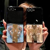 ราคา เคสโทรศัพท์มือถือสร้อยข้อมือยึดพลอยเทียม สําหรับ Samsung ZFlip7 เครื่องดูดควันโทรศัพท์แบบพับได้ (41056733042)