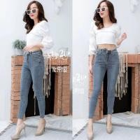 ราคา Fireflyกางเกงยีนส์ขายาว เอวสูง ผ้ายืดFF1153 (5779996319)