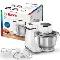 ราคา Bosch เครื่องผสมอาหาร เครื่องตีแป้ง ซีรี่ 2 Kitchen machine MUM 700 W สีขาว (29106585448)