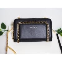 ราคา กระเป๋าถือ สะพายข้าง NISA (นิสา) สีดำ (5360774871)