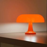 ราคา Classic Danish Mushroom Table Lamp Modern and Simple Nordic Designer Model Room Bedroom Bedhead Atmosphere Reading Table (29463691049)