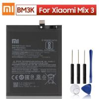ราคา Original XIAOMI BM3Kเปลี่ยนแบตเตอรี่สำหรับXiaomi Mi Mix3 Mix 3 3200MAhแท้แบตเตอรี่โทรศัพท์ (7455465664)