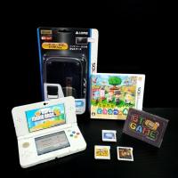 ราคา New Nintendo 3DS × Animal Crossing + Mario Bros GAME SET JAPAN 90% (5556592629)