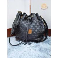 ราคา กระเป๋า MCM แท้ % มือสอง ทรงจีบหนังแกะ เยอรมันวินเทจ crossbody (19782645972)