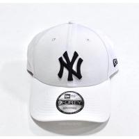ราคา หมวก NY New Era สีขาวปักดำ ของแท้ พร้อมส่ง (829061280)