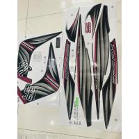 ราคา สติ๊กเกอร์ ถอดประกอบได้ แบบไทย สังกะสี ครบชุด สําหรับมอเตอร์ไชค์ จุดประกาย 135 สีชมพูและดําสวยงาม (24077858383)