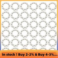 ราคา 100ชิ้นมุกแหวนผ้าเช็ดปากผู้ถือแหวนเลียนแบบลูกปัดผ้าเช็ดปากแหวนหรูหรา พลอยเทียม แหวนหัวเข็มขัด (41962550769)