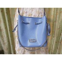 ราคา กระเป๋าสะพายข้างสีฟ้า ทรงจีบ Lyn (Sale) (29705941002)