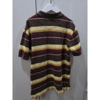 ราคา เสื้อโปโลผู้ชาย แบรนด์ GAPแท้100% ลายขวางน้ำตาลเหลือง (26379866222)