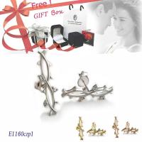 ราคา Finejewelthai-ต่างหูเพชร-ต่างหูเงิน-เพชรแท้-เงินแท้925-Diamond-Silver-Earring-Diamond_Gift_set474 (14471734910)