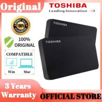 ราคา Toshiba 1TB 2TB 4TB ฮาร์ดไดรฟ์ภายนอกฮาร์ดไดรฟ์แบบพกพาจัดเก็บข้อมูลพื้นฐาน USB 3.0 ฮาร์ดไดรฟ์แบบพกพาฮาร์ดไดรฟ์ภายนอก (25482013631)