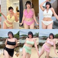 ราคา ชุดว่ายน้ำ ชุดบิกินี่ สาวอวบเซ็ต2ชิ้น/เซ็ต3ชิ้น summer (24663268124)