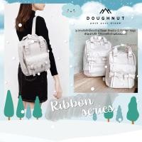 ราคา [New‼️ พร้อมส่ง] Doughnut Macaroon Ribbon Series - Stone กระเป๋าเป้โดนัท (16491541813)