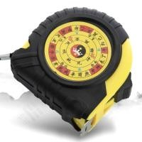 ราคา ตลับเมตร ฮวงจุ้ย ตลับเมตรหมอดู ตลับเมตรจีน ไม้บรรทัดดูดวง 5เมตร ตลับเมตรหลู่ปัง (23111884840)