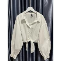 ราคา เสื้อเชิ้ตครอปH&Mของแท้ (26325760711)