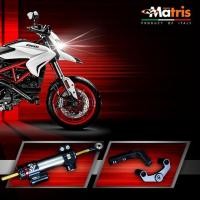 ราคา กันสะบัด Matris แบบ SDR ครบชุดพร้อมขาจับตรงรุ่น กันสะบัด Hyper Motard 821 แท้ (2652288858)