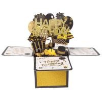 ราคา การ์ดกล่องของขวัญสุขสันต์วันเกิด - ลูกอมดาร์กช็อกโกแลต (43165943288)