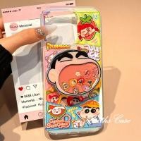 ราคา สําหรับ Infinix Smart 9 8 7 6 5 2020 Hot 40i 30i 20i 9 10 Play Spark Go 2024 2023 หมายเหตุ 40 30 Pro ITEL RS4 ตลก Crayon Bracket Silver Feather Texture เคสโทรศัพท์ปกอ่อน (26128647262)