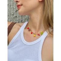 ราคา daintyme - Juicy Fruity necklace สร้อยทอง 18K โซ่ทอง สร้อยผลไม้ ของขวัญคริสมาตร์ (25539213447)