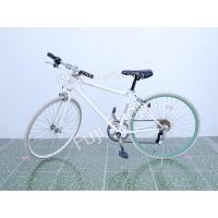 ราคา จักรยานไฮบริดญี่ปุ่น - ล้อ 700c - มีเกียร์ - สีขาว [จักรยานมือสอง] (22267062260)