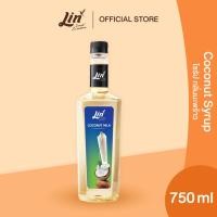 ราคา ลิน ไซรัป กลิ่นมะพร้าว น้ำเชื่อมสำหรับมิกซ์ดริ๊งค์ (ขนาด 750 มล.) Lin Syrup ( Coconut ) (6635658694)