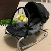 ราคา เปลโยก ยอดนิยม สีดำเทา ยี่ห้อ KATOJI Baby นำเข้าจากญี่ปุ่น รุ่นมีมุ้ง และโมบายเสริมพัฒนาการ (7718508740)