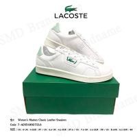 ราคา Lacoste รองเท้าผ้าใบ รุ่น Women's Masters Classic Leather Sneakers Code: 7-42SFA00272L6 (18691521054)