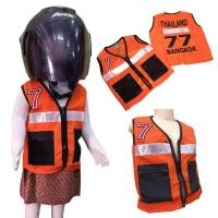 ราคา เสื้อวินเด็ก เสื้อกั๊กวินมอเตอร์ไซค์สำหรับเด็ก (18887909364)