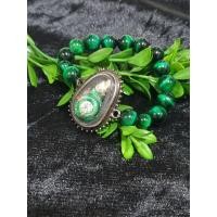 ราคา ตะกรุดพญานาคราชแท้ ใส่กรอบสวยมากสลับหินกรีนไทเกอร์แท้ (2254012323)