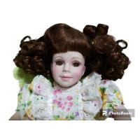 ราคา 16"พร้อมส่งในไทย-ส่งฟรี ตุ๊กตาพอร์ซเลนแท้ Collectible Memories Genuine Porcelain Doll - Limited Collector’s Edition (25115316653)