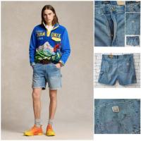 ราคา POLO RALPH LAUREN 16.5CM RELAXED FIT CUT-OFF DENIM SHORT (41301494686)