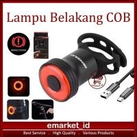 ราคา EM COB ไฟท้ายจักรยาน B04x/สมาร์ท Braking ไฟท้ายแบบชาร์จไฟได้/ไฟท้ายจักรยานจักรยาน/กันน้ํา Super Bright กันน้ํา (41510639385)
