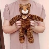 ราคา ตุ๊กตาแมววินเทจ ก้นถ่วง Vintage Russ Berrie Heartcraft Collection ' Tabatha ' Tabby Cat ขนาด 12 นิ้ว (18169741848)